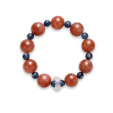 OZ Himalaya Series RD1001 Elegant Sunstone & Blue Kyanite Bracelet